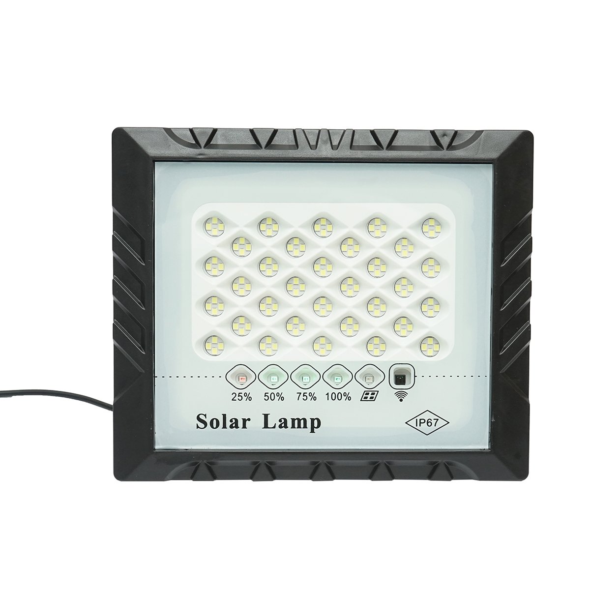 Proiector led de 25W cu panou solar 3W, baterie 4000mAh si telecomanda IP67 Breckner Germany